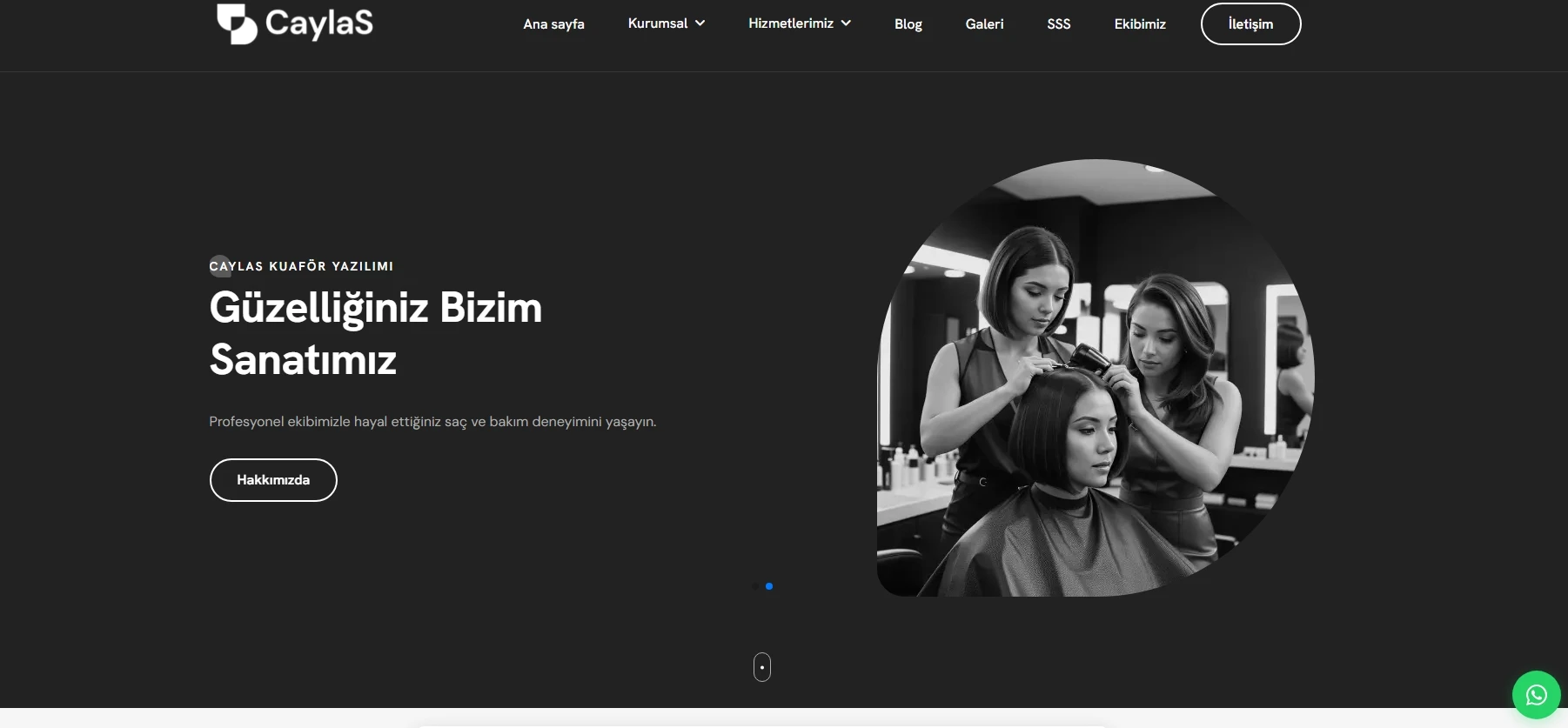 CaylaS Kuaför Yazılımı